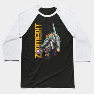 Zimmerit Powered Suit Baseball T-Shirt